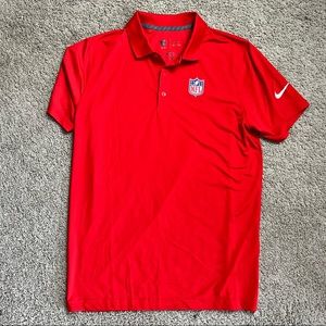 Red NFL polo (M)